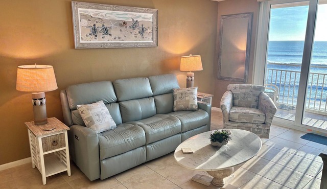 Book your heavenly vacation in this updated, beautiful unit! New furniture & tv