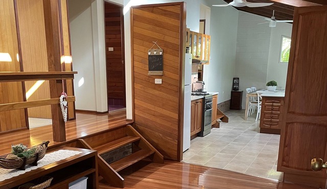 Bordering onto reserve, spectacular 500m stroll to the beach