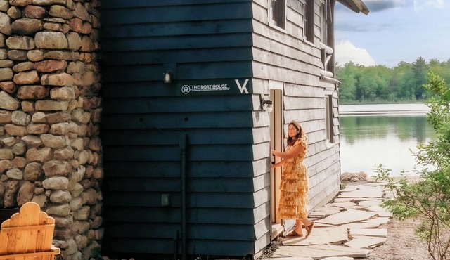 Borrow a Private Lake on 850 Acres and a Cozy Boathouse