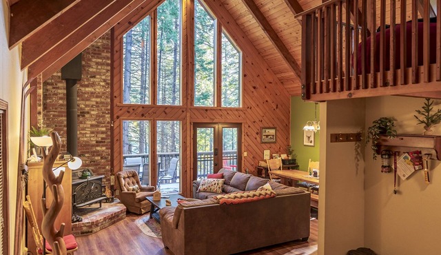 Both Cabins! Multi-Family Getaway - Evergreen Dorrington Combo