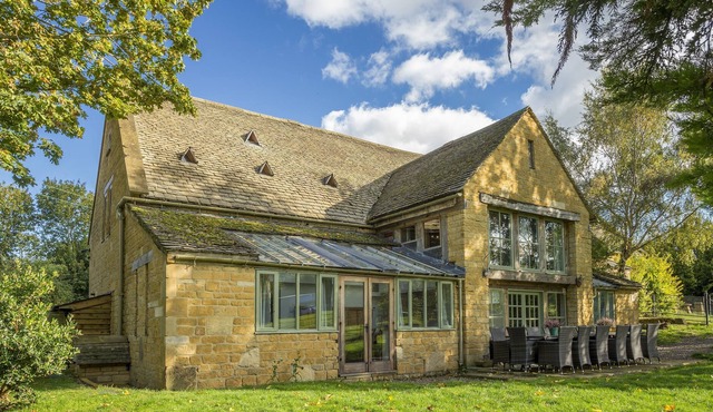 Both properties are wonderfully restored barn conversions in the Cotswolds.