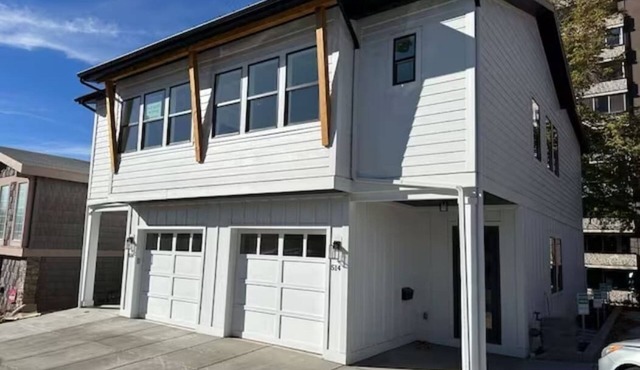 Both Sides of New Construction Twin Home