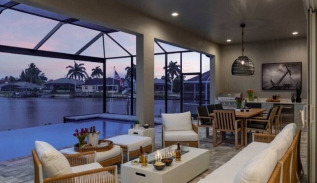 Bougee Waterfront with Salt Water Pool/Spa/Game Rm