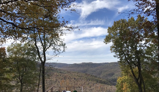 Boulder Bluffs | Buffalo River Cabins | Observation Deck | Jasper, AR