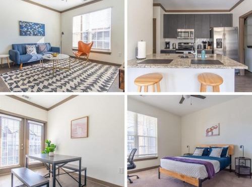 Boulevard Stays Expansive 1BR Suite Pool Parking & Gym