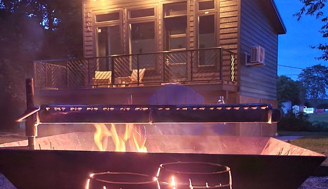 Bourbon Barrel Cabin A. There are 2 Cabins A & B.