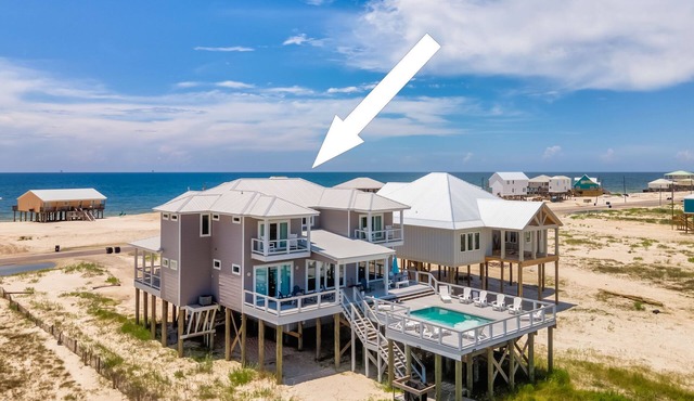Bout Time - Waterfront, Perfect 5 Bedroom 4.5 Bath, Sleep 16, Pool, Dog Friendly