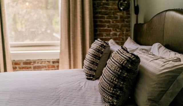 Boutique 1 BR King Guest Room in historic Jacksonville, OR. Features a plush King bed, Nespresso machine, and charming Inn details. Perfect for a comfortable, walkable downtown escape.