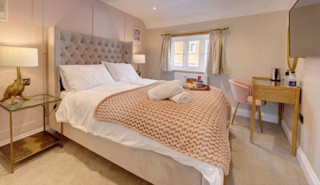 Boutique bedroom within guesthouse