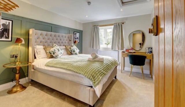 Boutique bedroom within guesthouse