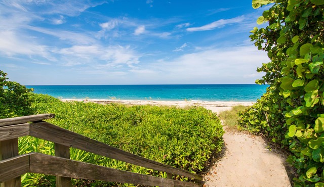BOUTIQUE BUNGALOW. INTIMATE TROPICAL SETTING. STEPS TO BEACH.