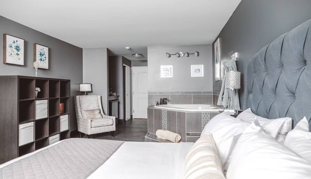 Boutique Charm with Relaxing Firepit Evenings, Games, Books & Garden Charm