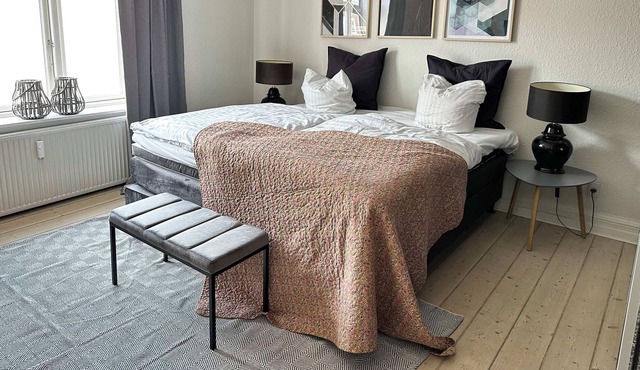 Boutique flat in the heart of Aalborg - parking