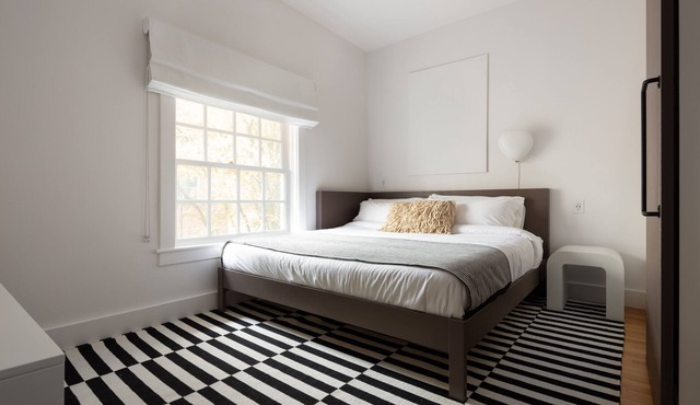 Boutique Hotel Room above The Jefferson Theater on the Downtown Mall