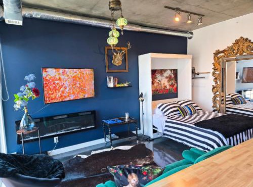 Boutique Studio City Views, Patio, Fireplace Voglio Bene