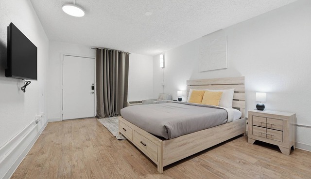 Boutique-style studio with modern comforts