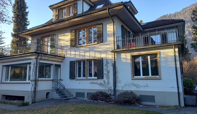 Boutique Villa, sleeps 16, center of Interlaken. parking and garden