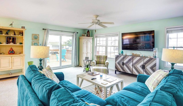 Bowers Beach Vacation Rental: 2 Blocks Away!