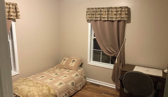 BR keyed different locks rent separate or together. Kitchen, lr, laundry shared