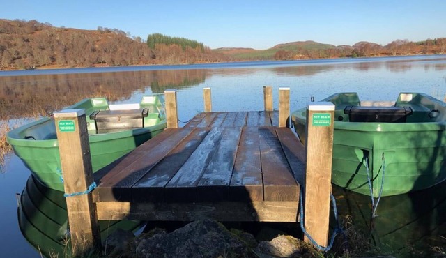 Brachkashie is a beautiful cottage overlooking Loch Knockie