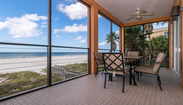 Bradenton Beach Club unit D | 3/2 Beach Front Condo