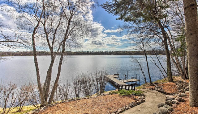 Brainerd Lakes Cabin on 2-Acres w/Dock & Fire Pit