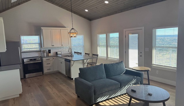 Brand new, 1-bedroom barndominium in Burnet's Hill Country next to winery