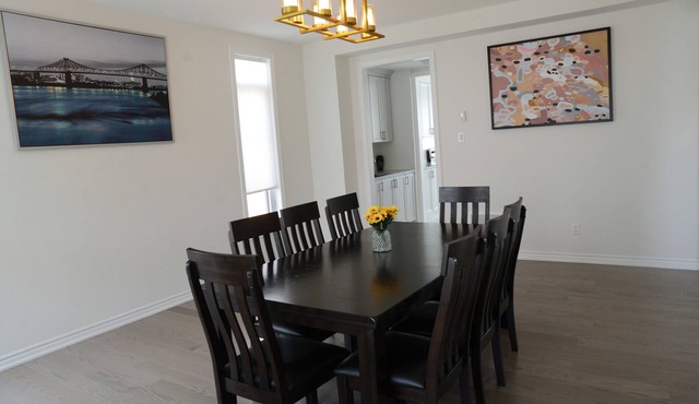 Brand new 4-bedroom,4-bathroom pond-front home in beautiful Wasaga Beach!
