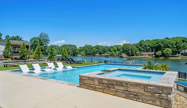 Brand New 4000+ sq ft house with pool, hot tub, amazing deck and amenities