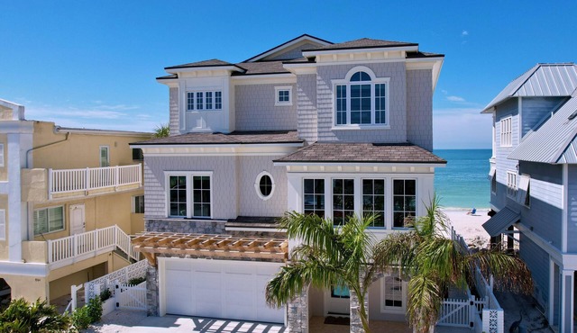 Brand New 5 BR Home on Sunset Beach with Pool