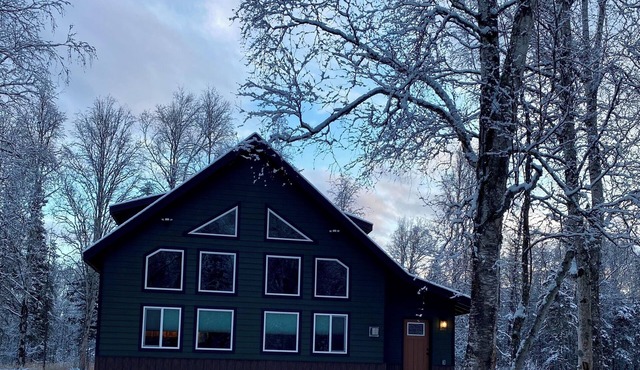 Brand-new Alaskan custom home awaits you in the heart of Hatcher Pass!
