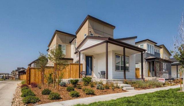 Brand new and Modern Central Park Denver home