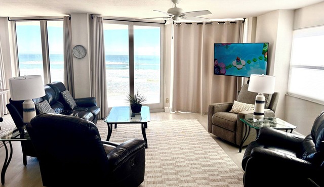 Brand new balconies -3 bedroom 3 bath on the beach! Great Spring rates!