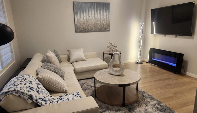 Brand New Beautiful Home with Electric Fireplace & Barbecue