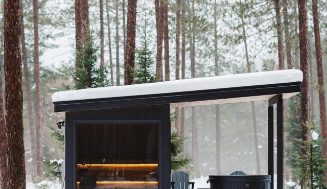 Brand New Black Fox Cabin with Private Nordic Spa