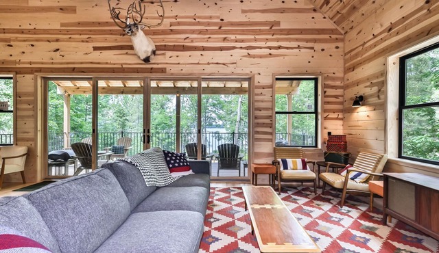 Brand new build on Big Saint Germain Lake with dock!