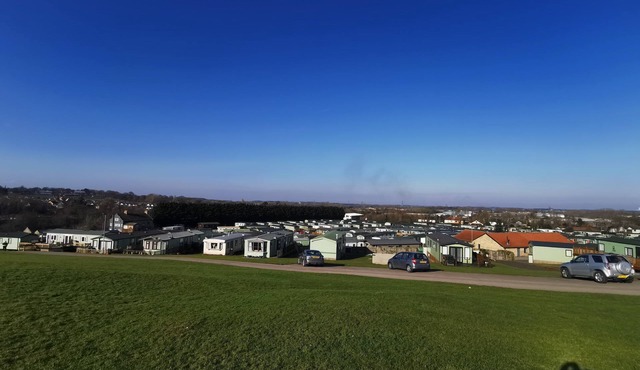 Brand new caravan with outdoor swimming