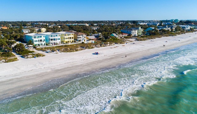 BRAND NEW CONSTRUCTION 6 BEDROOM, 4.5 BATHROOM DIRECT BEACHFRONT POOL HOME!