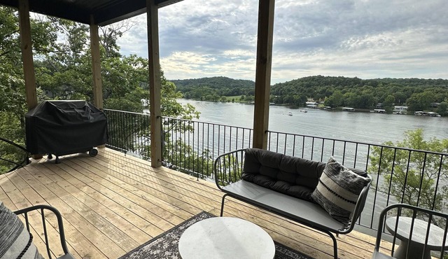 Brand New Custom Home with Decks, Dock, and Water Toys on Amazing Water for Boating