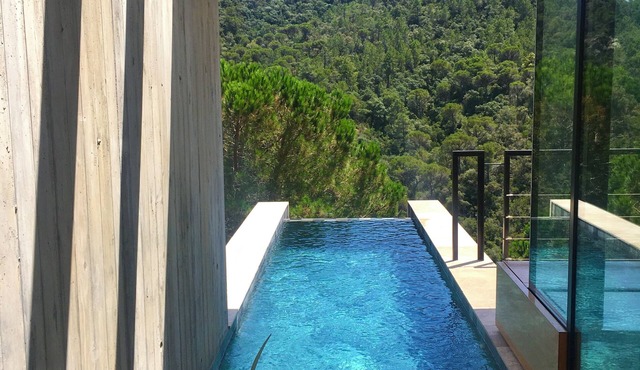 Brand new villa with sea view