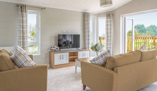 Brand new for 2023. Luxury lodge with a stylish finish.