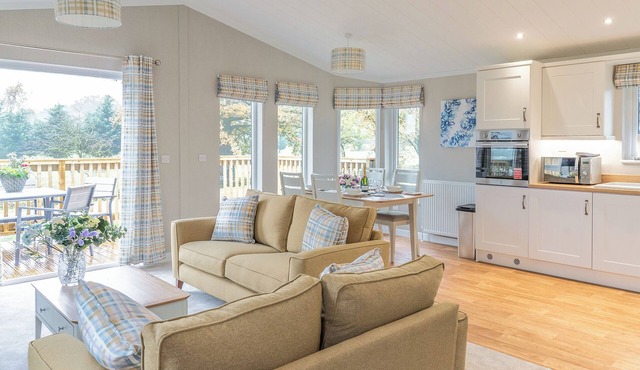 Brand new for 2023. Luxury lodge with a stylish finish.