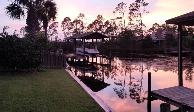 Brand new furniture water front home with Boat dock and RV parking with hook up!