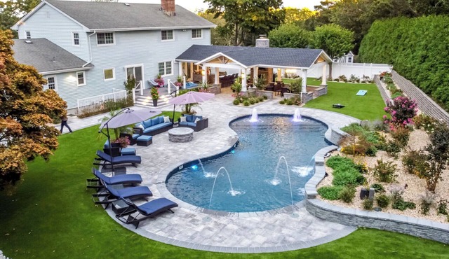Brand New Hampton Bays Home, Modern Design, Private Oasis, Perfect for Families