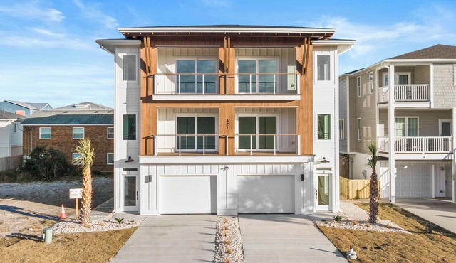 Brand New Home on Kure Beach Saltwater Serenade