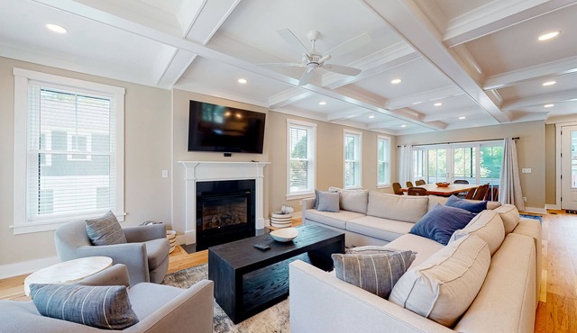 Brand-new home with private pool, hot tub, & dog-friendly yard - close to beach