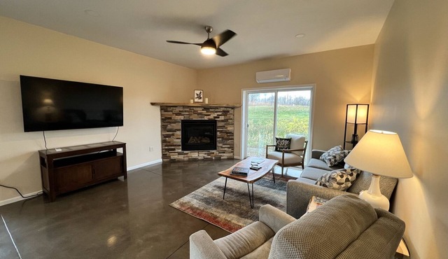 Brand-New House on 130 Acre Farm