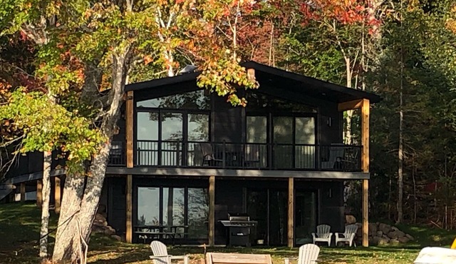 Brand New Lake House - Charming waterfront property near Mount Bohemia
