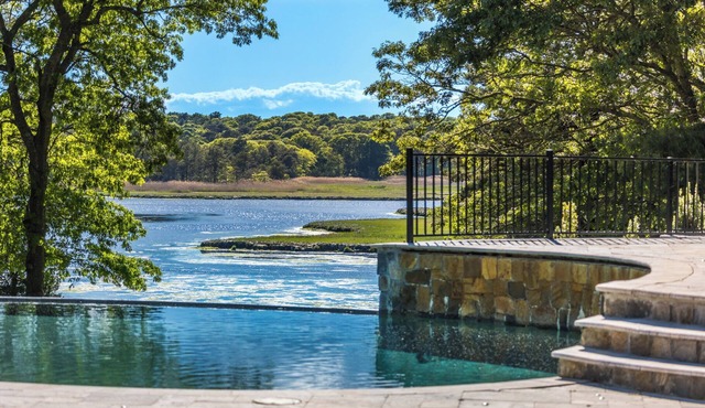 BRAND NEW LISTING-Amazing Waterfront 5BD Private Setting-Pool & Hot Tub-Sleeps 10-Osterville-Beach Permit Included