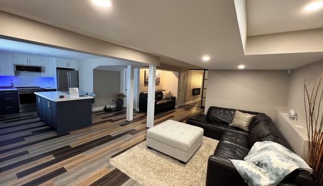 Brand New Luxury Entire Private Suite, Open Concept Retreat, close to everything